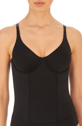 Natori Liquid Underwire Bustier in Black at Nordstrom, Size X-Large
