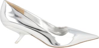 Ferragamo Eva Metallic Leather Pumps