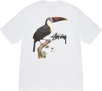 St&uuml;ssy Toucan T-Shirt White 1905069-WHIT