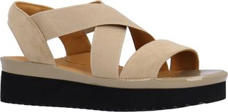 L'Amour Des Pieds Aizling Ankle Strap Sandal in Taupe at Nordstrom, Size 8.5