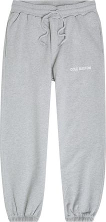 Cole Buxton Sportswear Logo-print Cotton Sweatpants - Grey - XL