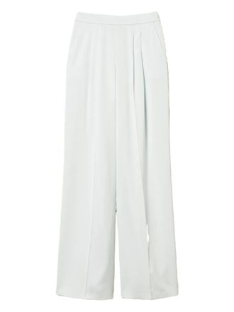 Twin-Set satin trousers - Green