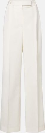 Róhe Róhe Pantaloni in misto lana a gamba larga