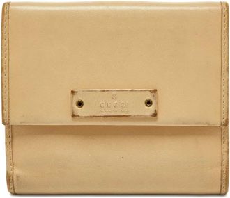 Gucci Portafoglio in pelle - Toni neutri