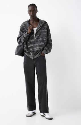 Levi's Mens 578 faded black jean Baggy fit