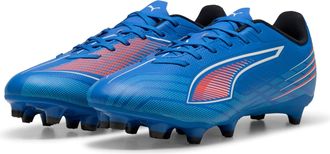 Puma Fussballschuh PUMA ULTRA 6 PLAY FG/AG, Gr. 42,5, weiss (ultra blau, puma wei&szlig;, glowing rot), Synthetik, Schuhe Fussballschuh, f&uuml;r Rasenpl&auml;tze