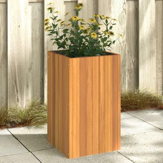 vidaXL Jardinera De Madera Maciza De Acacia 35x35x60 Cm Vidaxl