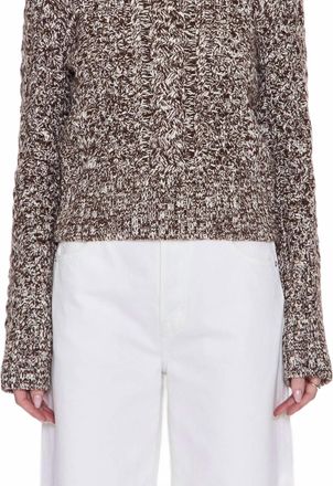 Pistola Denim Quinn Sweater In Chocolate Marl