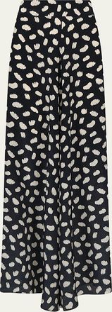 Johanna Ortiz Musical Draped Silk Pants