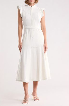 Area Stars Helena Midi Dress in White at Nordstrom Rack, Size X-Large