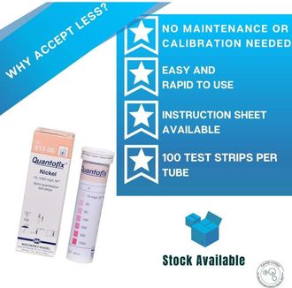 Bosch Quantofix 1138895 nickel test stick, 6 mm x 95 mm (confezione da 100)