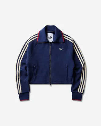 adidas Women s Firebird Track Top Night Indigo / Warm Vanilla