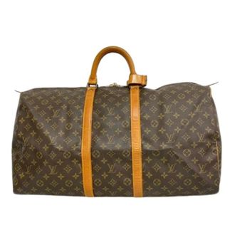 Louis Vuitton Vintage Weekend Bags, unisex, Brown, ONE SIZE, Pre-owned Weekend Bag