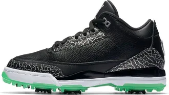 Nike Jordan Air Jordan 3 Retro Golf Black Green Glow AJ3783-001
