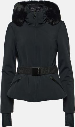 Goldbergh Hida faux fur-trimmed ski jacket