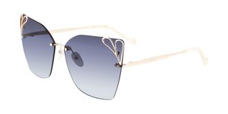 Liu Jo LJ150S 716 Mens Sunglasses Gold Size 62