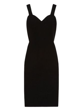 Max Mara Viscose Sheath Midi Dress