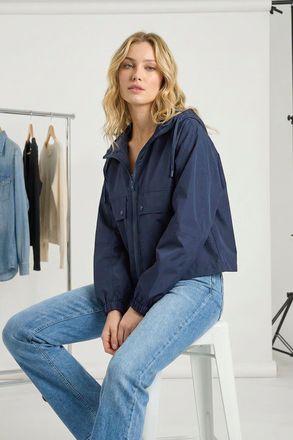 DUSK Hooded Raincoat