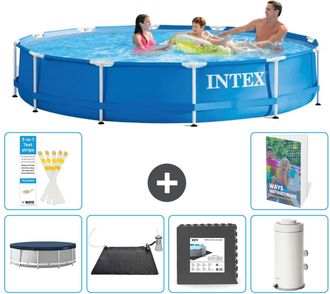 Intex Piscina Con Estructura Redonda - 366x76 Cm - 7-piezas S53