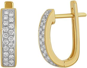 Carriere Jewelry 14K 0.43 Ct. Tw. Diamond Earrings