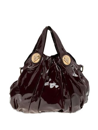 Gucci Hysteria patent tote bag - women - Patent Calf Leather - One Size - Red