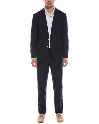 Brunello Cucinelli 2Pc Wool-Blend Suit