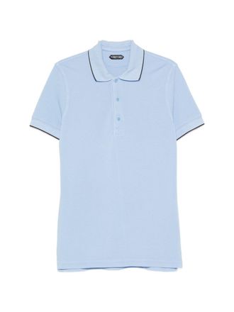Tom Ford Piquet-Baumwoll-Poloshirt