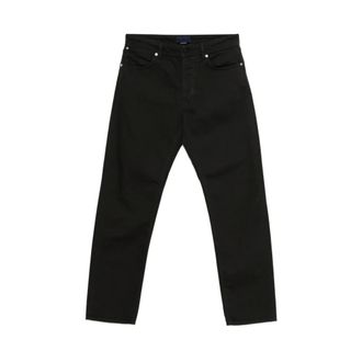 Stone Island Straight Jeans, male, Black, Size: W38 Light Bull Denim-TC Jeans