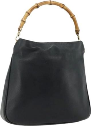 Gucci Pre-owned Handbags, female, Black, Size: ONE SIZE Pre-owned Vintage Hand Bag
