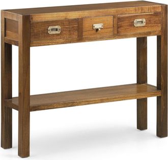 Moycor Consola de madera marr&oacute;n anch. 95 cm