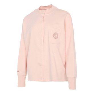 Nike (WMNS) Nike Sportswear Femme Retro Loose Pocket Embroidered Sports Jacket Pink CZ8563-805