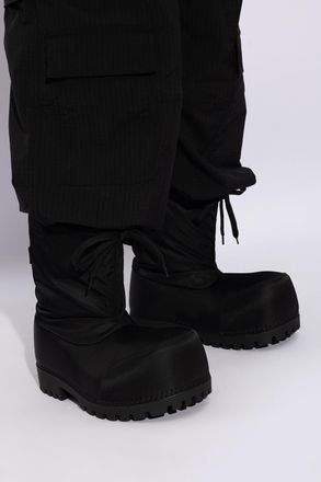 Balenciaga Alasca Low Snow Boots, Womens, Black