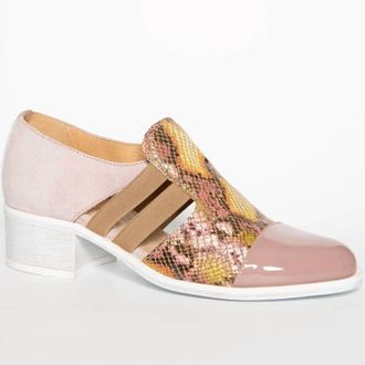 Unity in Diversity Womens Venta Loafer In Mauve Reptile