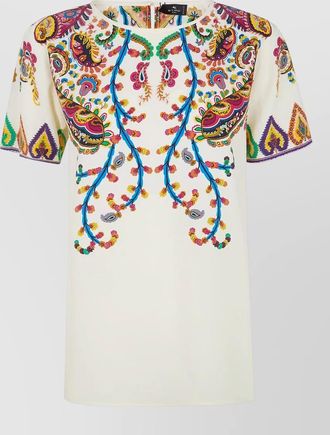 Etro silk printed blouse
