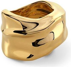 Monica Vinader Nomade Bold Ring in 18K Gold Vermeil at Nordstrom, Size 6.75