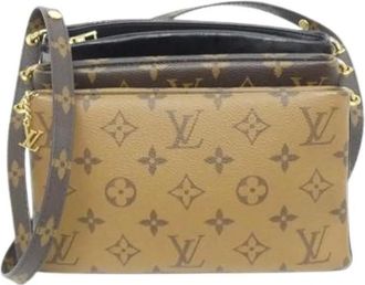 Louis Vuitton Borsa a tracolla in tela Pre-owned - - Pre-owned - Donna - Marrone - ONE SIZE