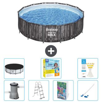 Bestway Piscina Bestway Steel Pro Max Redonda - 427x107 Cm - 8-piezas S544