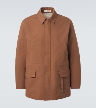 Umit Benan Country cotton and linen jacket