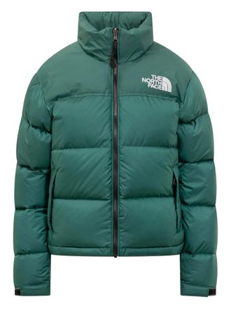 The North Face logo-detail puffer jacket - women - Fabric - S - Green
