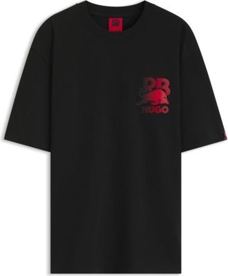 HUGO BOSS x RB Cotton T-shirt with bull motif