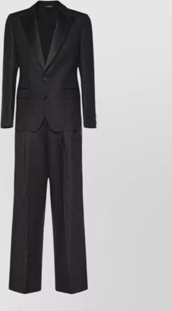 Dolce & Gabbana single breasted peak lapel two piece suit