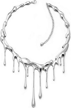 Lucy Quartermaine Multi Drop Necklace in Sterling Silver at Nordstrom, Size 20