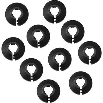 OEM 10 Pezzi Di Fascette Nere Per Tubi Del Radiatore, Fascette In Plastica Per Rosette Del Radiatore, Coperture Per Tubi Idraulici Per Rosette Del Radiato