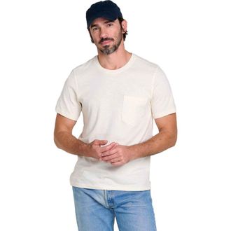 Toad & Co Mens Primo Short Sleeve Crew in Salt at Nordstrom, Size Xx-Large