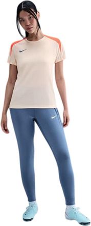 Nike Dri-FIT-shirt voor dames (Beige/Oranje)