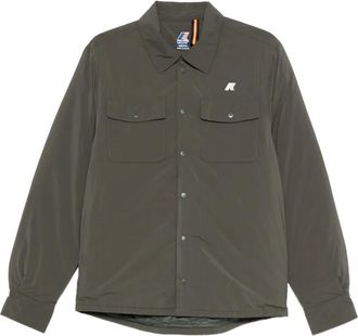 K-Way Overhemd met klepzak - Groen