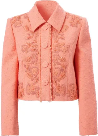 Carolina Herrera Cropped jack - Roze
