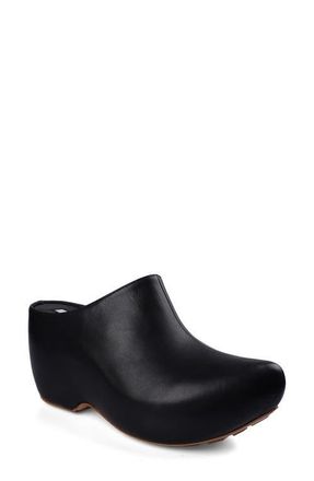 Zigi Soho Raffaela Platform Clog in Black Leather at Nordstrom, Size 8