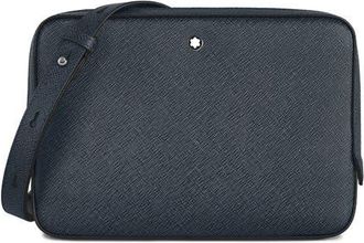 Montblanc Sartorial Leather Crossbody Bag in Blue at Nordstrom