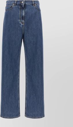 Valentino Garavani denim trousers with belt loops and pockets